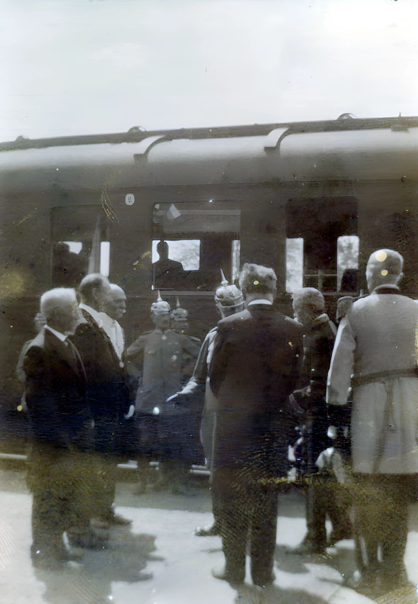 Prinz Ludwig von Bayern zu Besuch in Klingenberg 1895