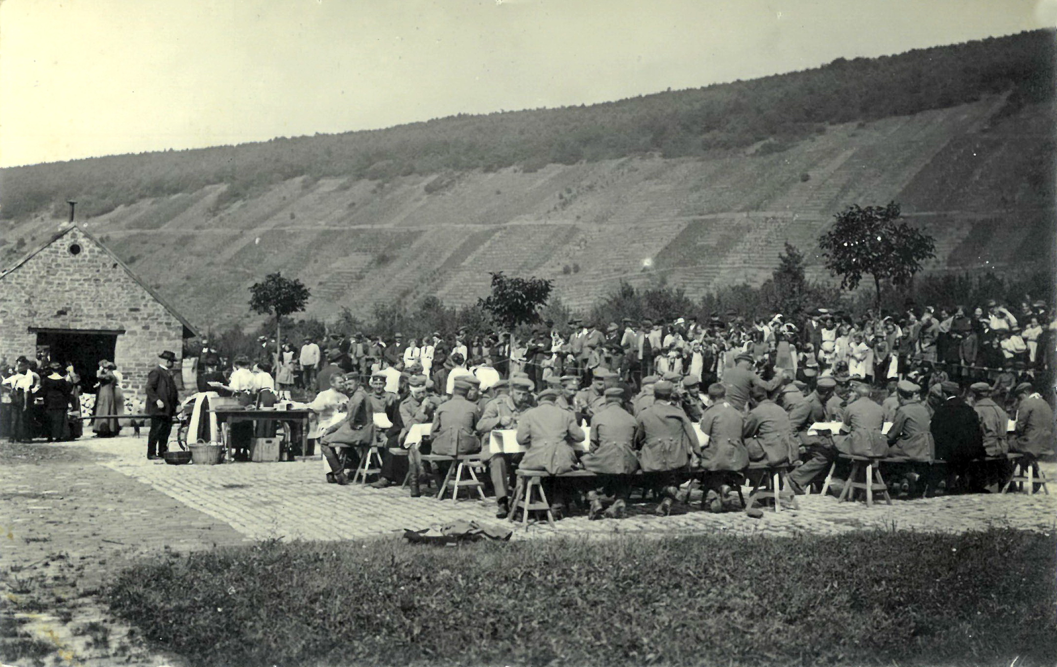 Feldpostkarte Vorderseite vom 04.09.1914