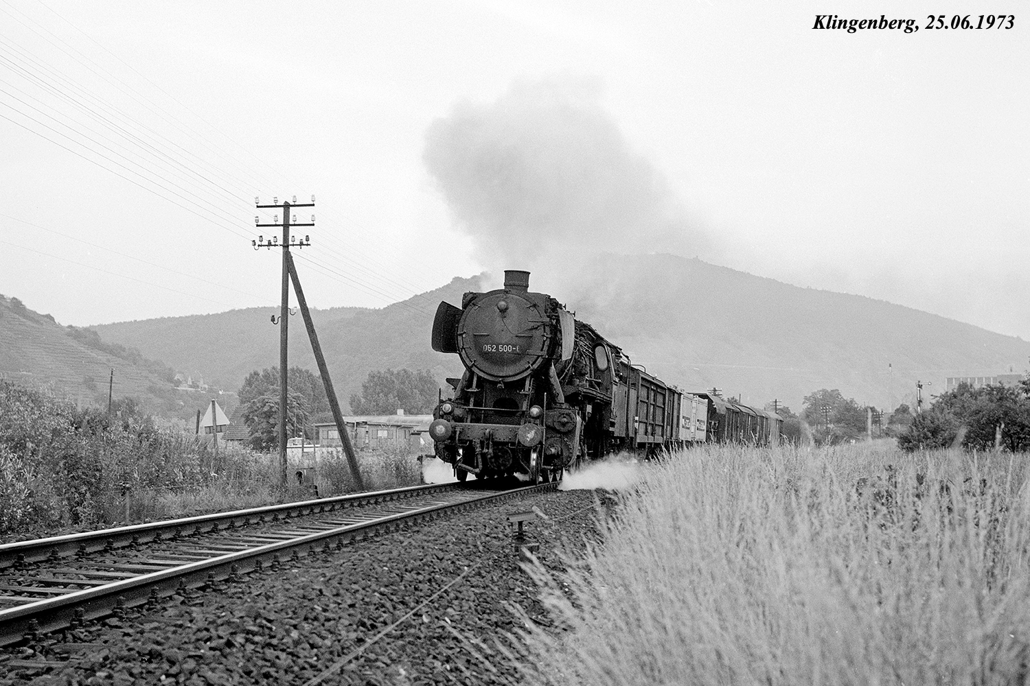 Güterzugübergabe am 25.06.1973