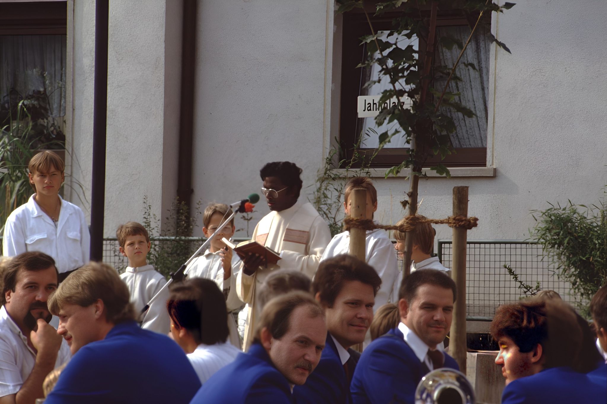 Segnung des Jahnplatzes