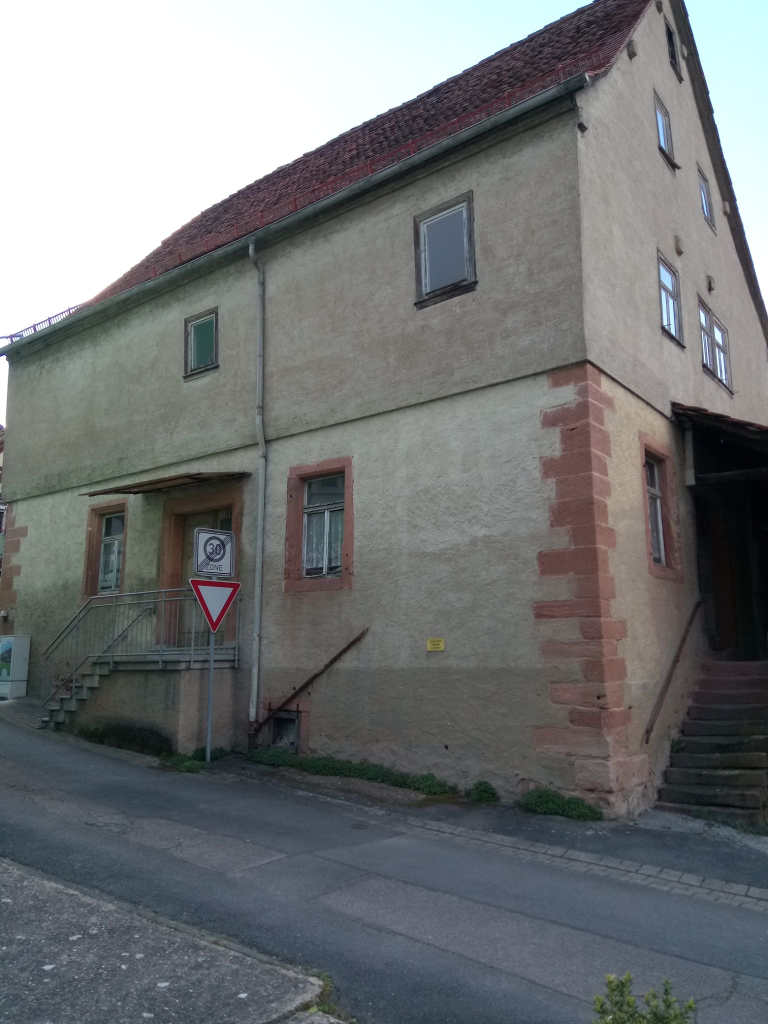 Kleine Gasse 1, Ansicht von Süden