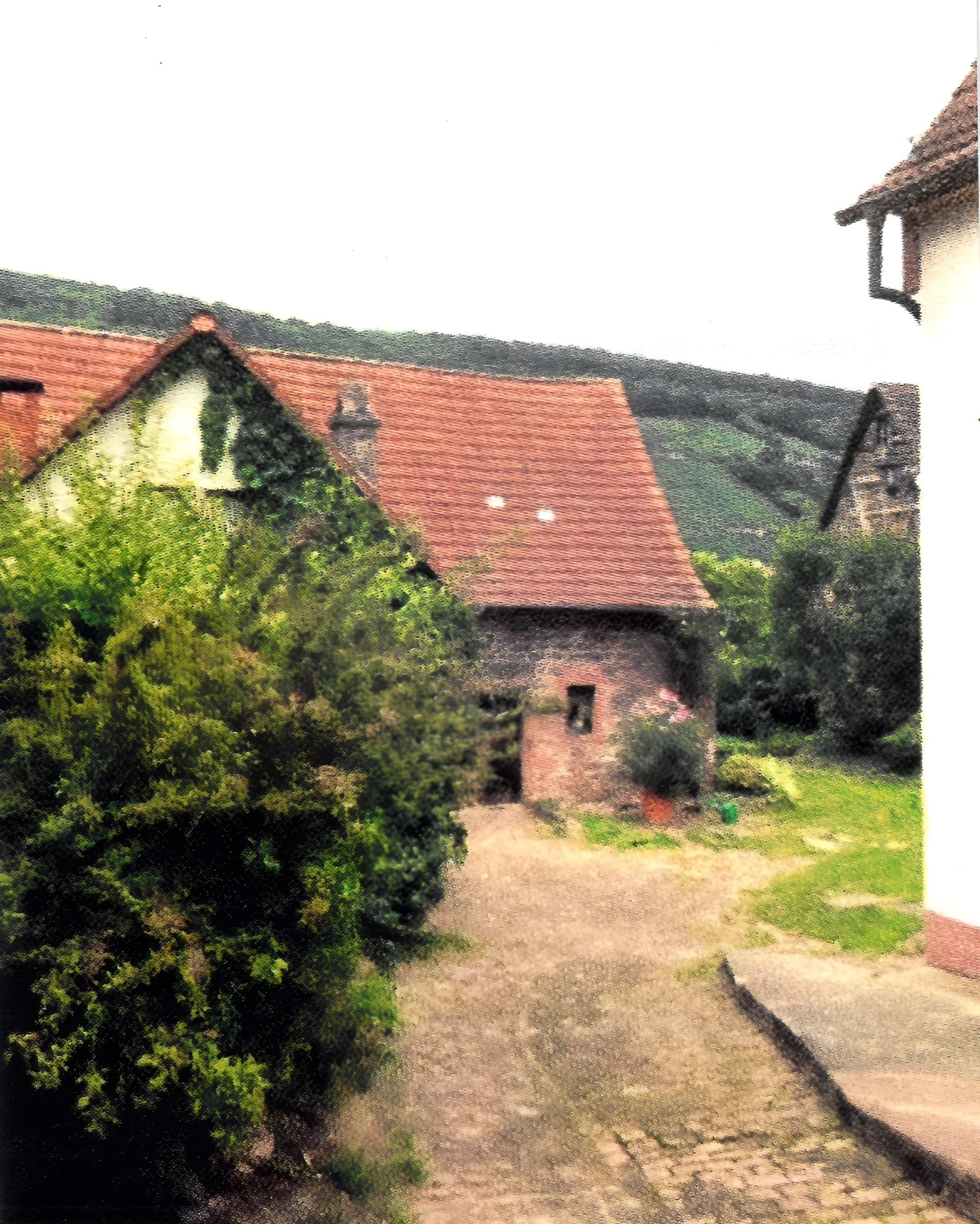 Scheune und Hof der Anwesen Trennfurter Straße 71 und 73