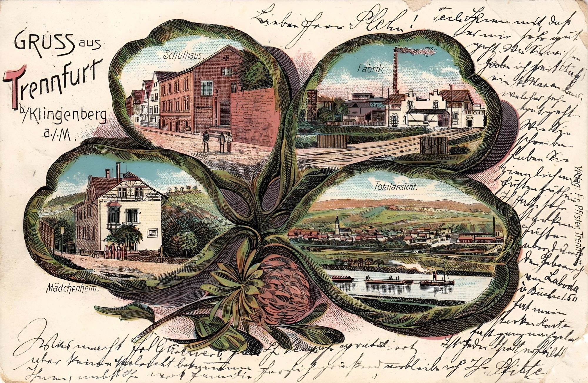 Kleeblatt-Lithographie Trennfurt