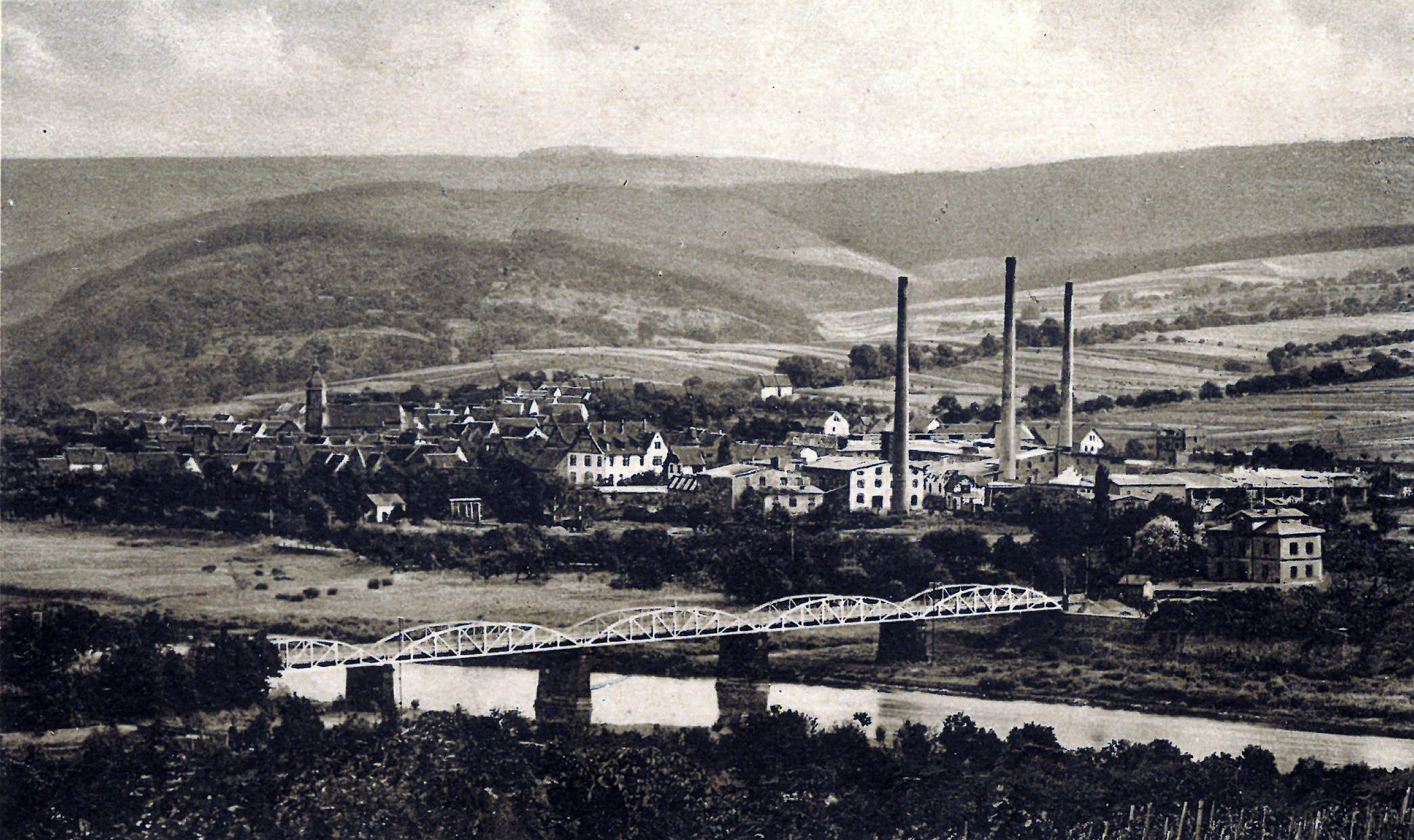 Ansichtskarte Trennfurt um 1920