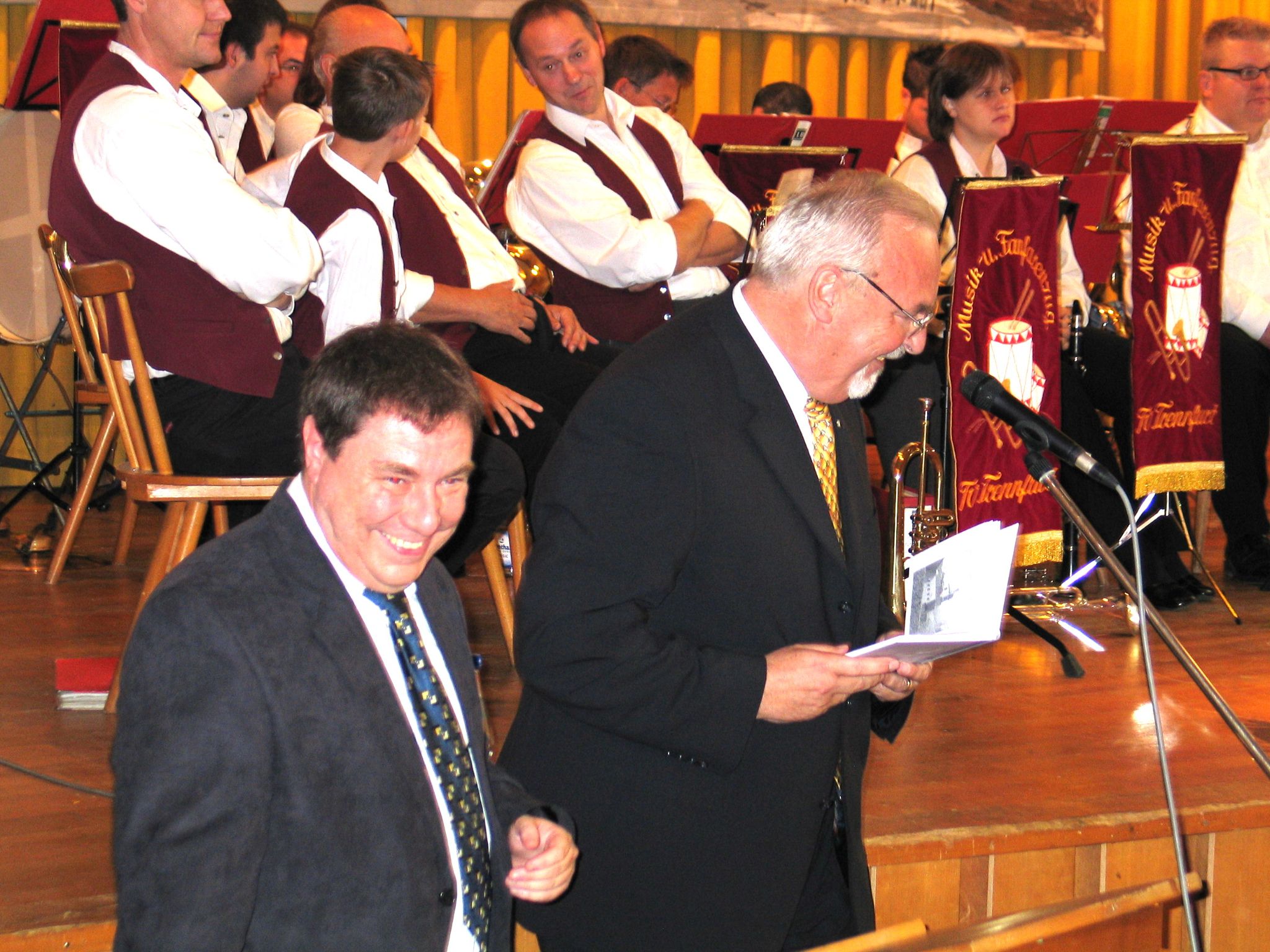 Feier im Pfarrheim St. Josef in Trennfurt