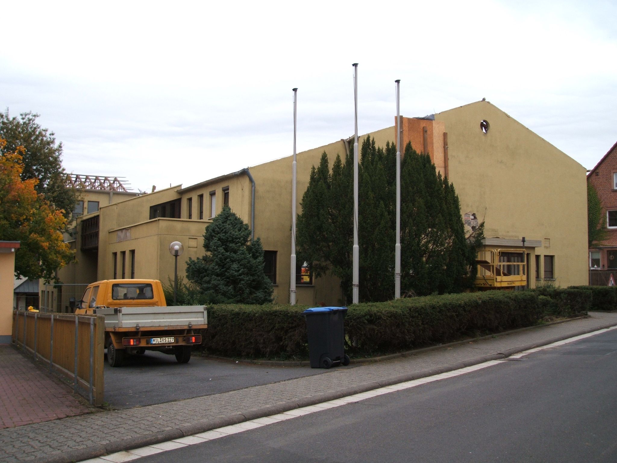 Abriss des Pfarrheims 2012