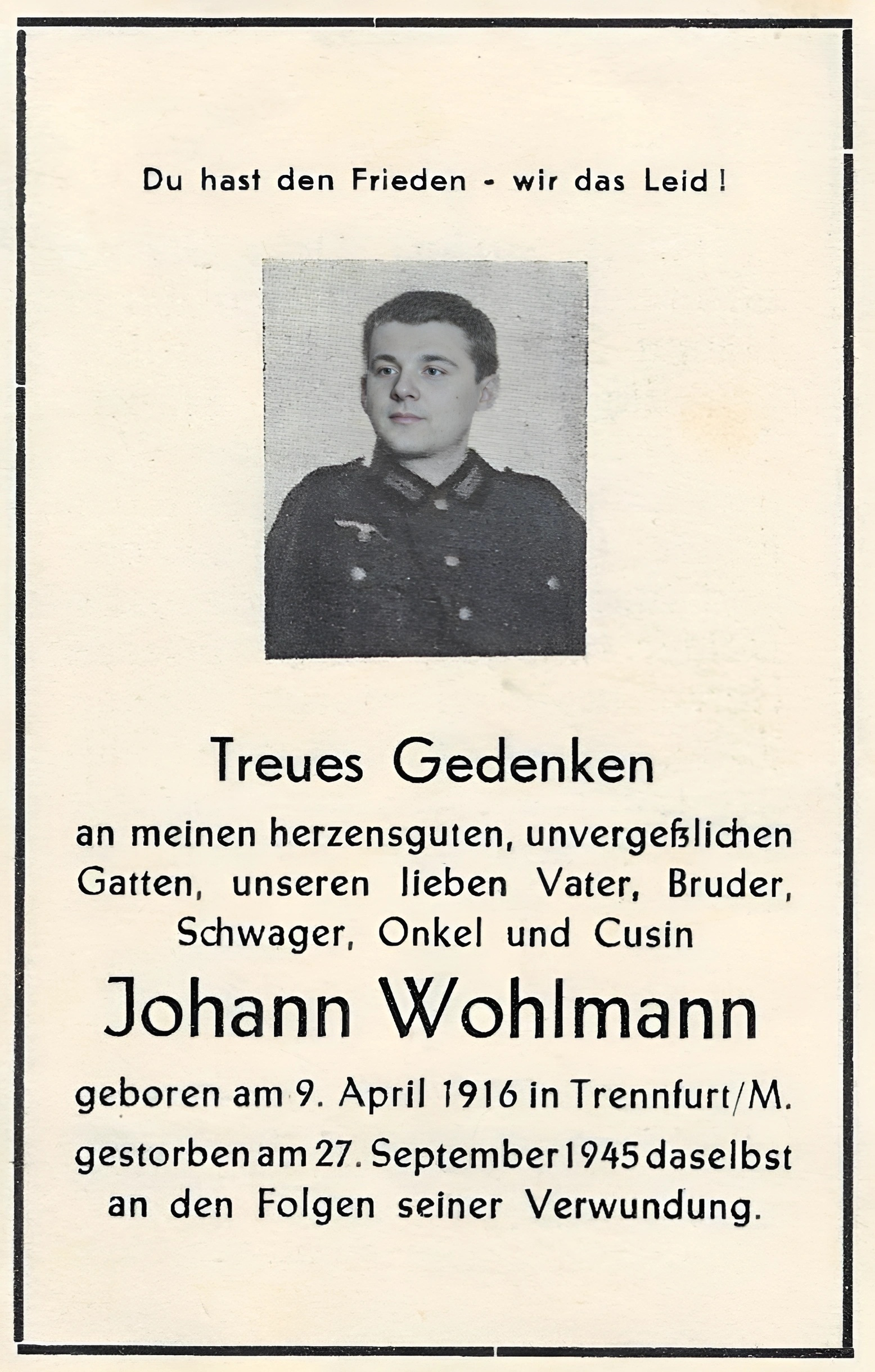 Johann Wohlmann