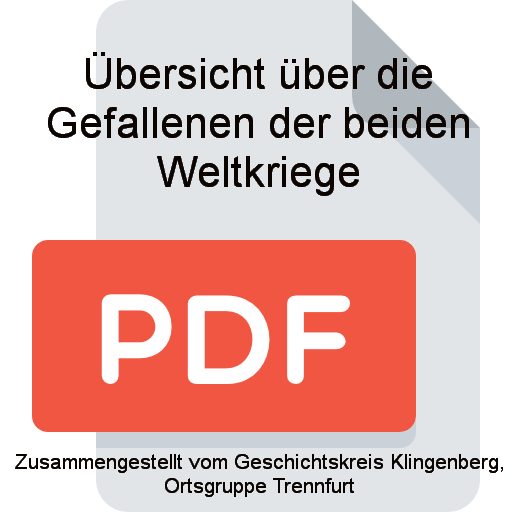 Z Gefallene der beiden Weltkriege