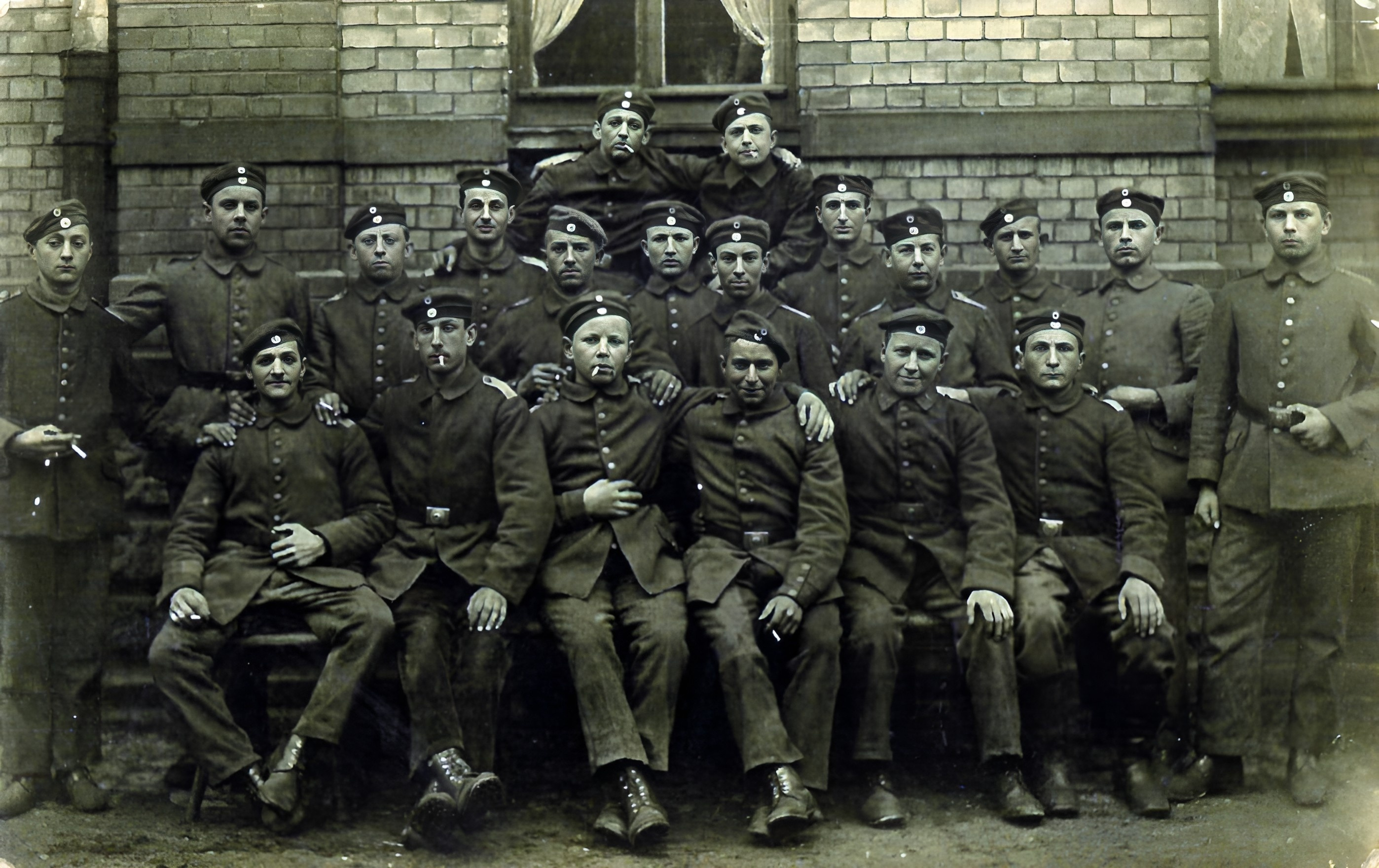 Gruppenfoto Soldaten 1914-1918
