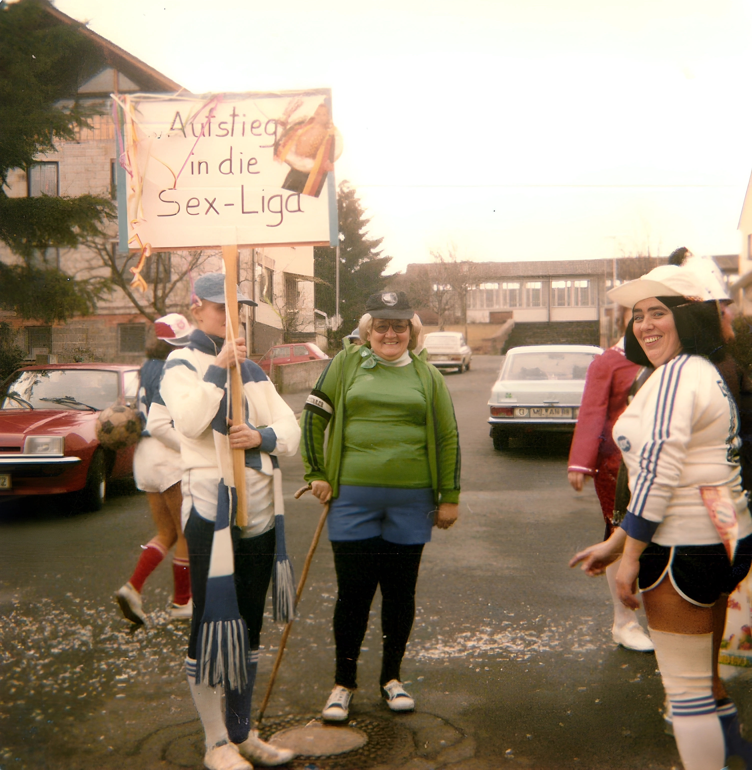 Faschingsumzug TTC 1970er Jahre