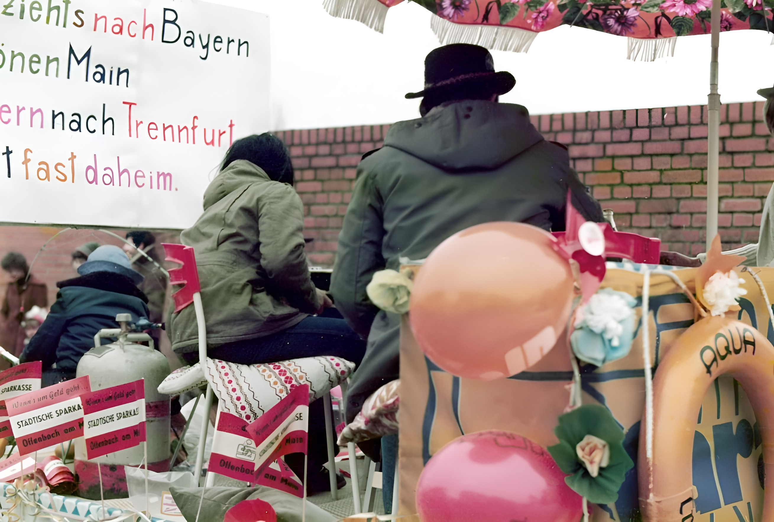 Faschingsumzug Trennfurt 1992