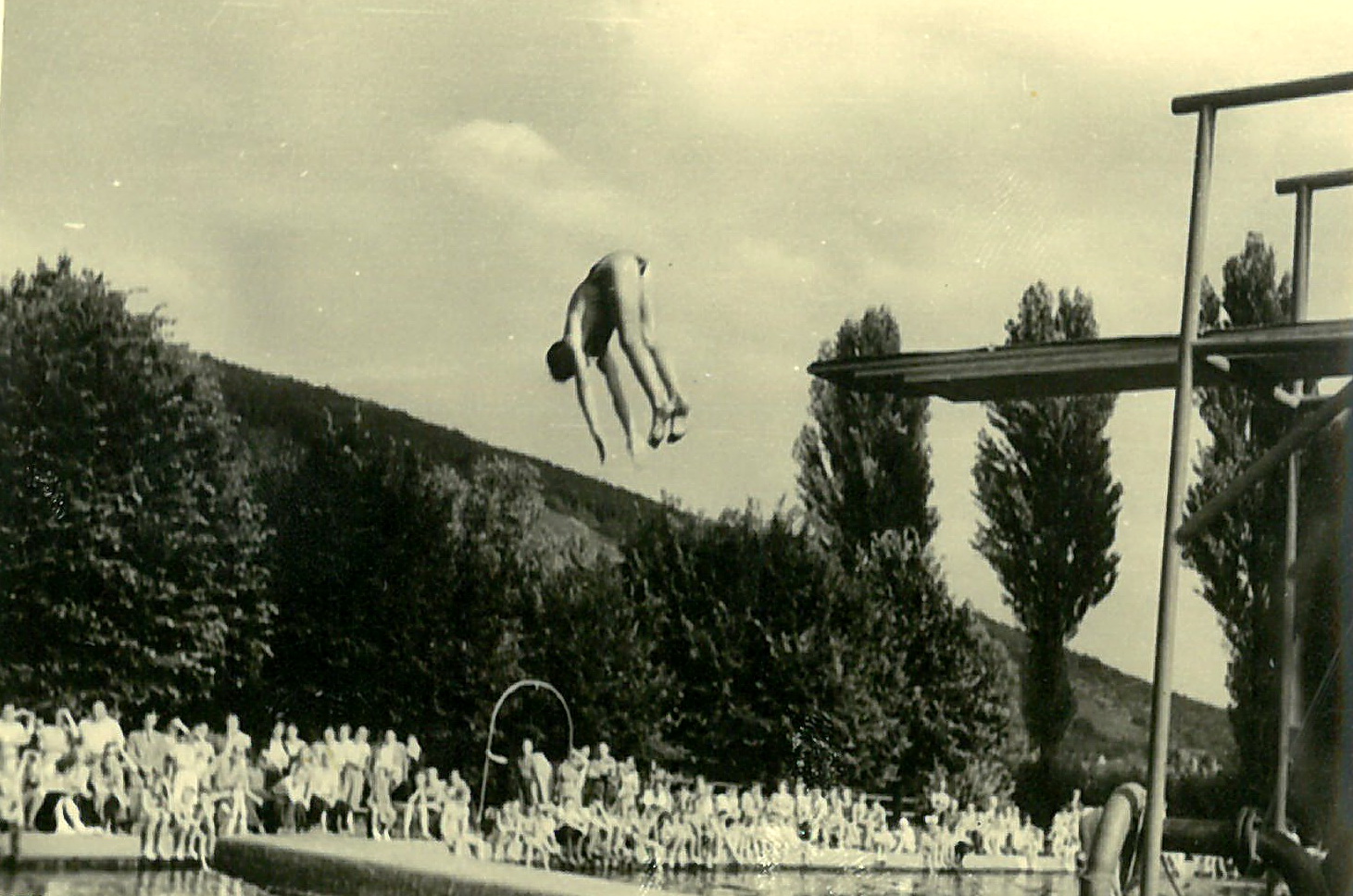 Turnfest auf dem Gelände des Trennfurter Freibads