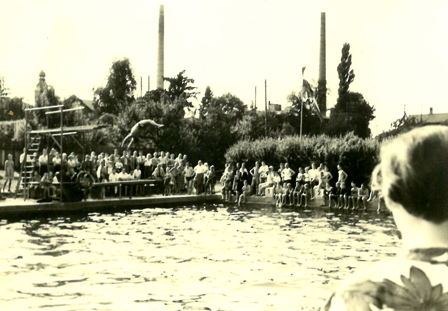 Turnfest auf dem Gelände des Trennfurter Freibads