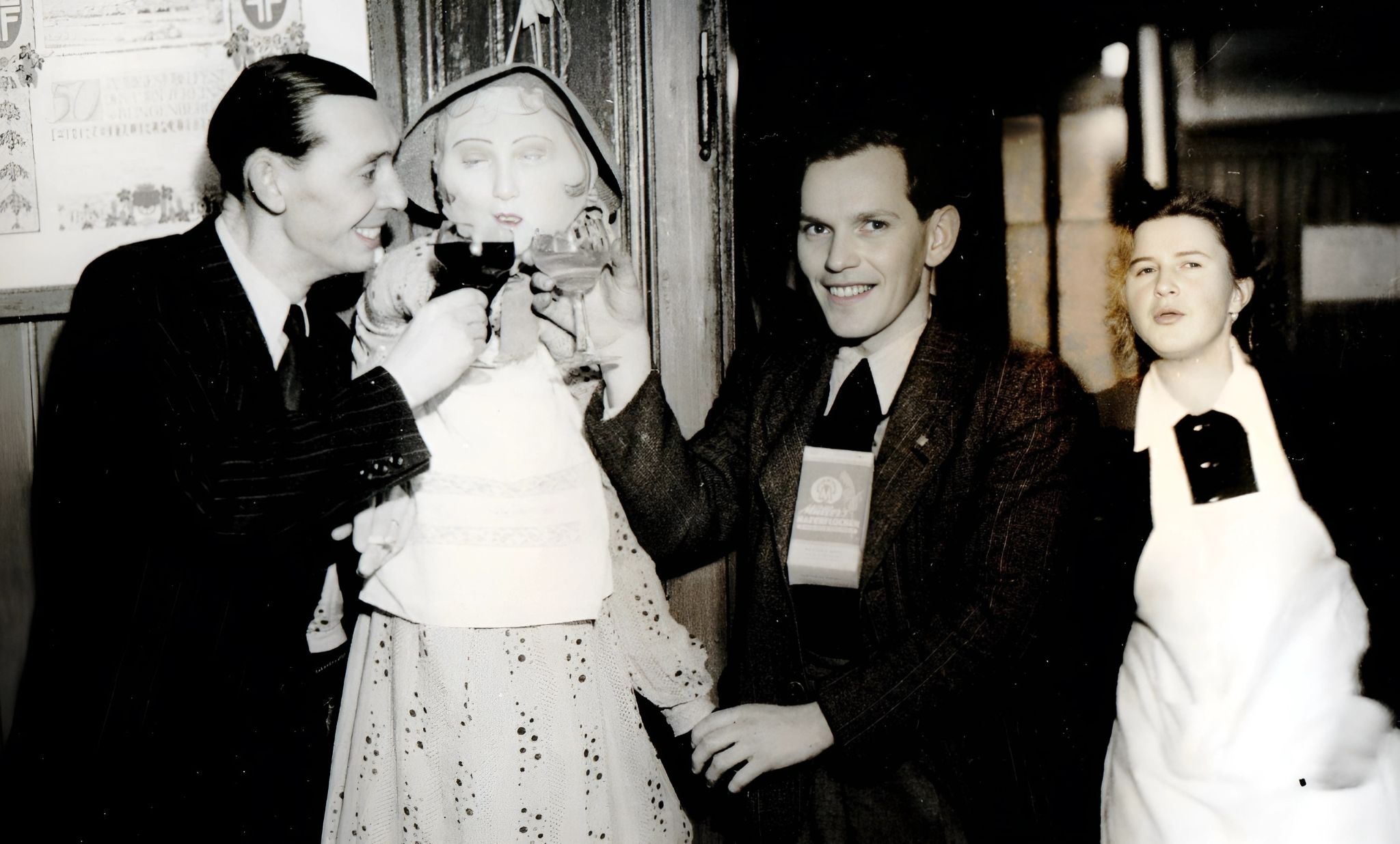 Nikolausfeier beim VdK Anfang der 1950er Jahre