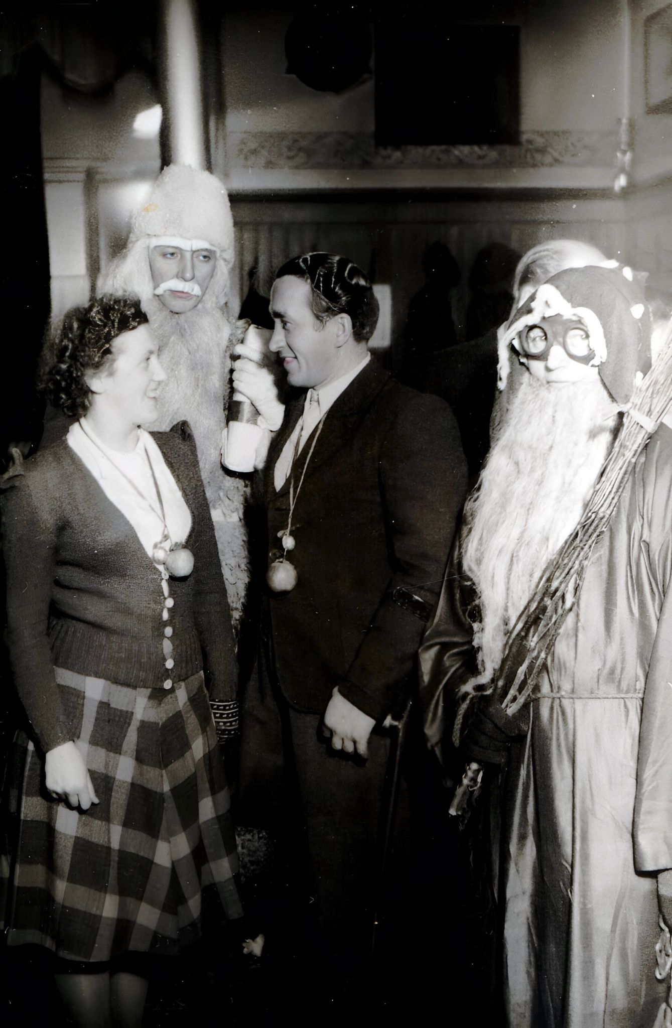 Nikolausfeier beim VdK Anfang der 1950er Jahre