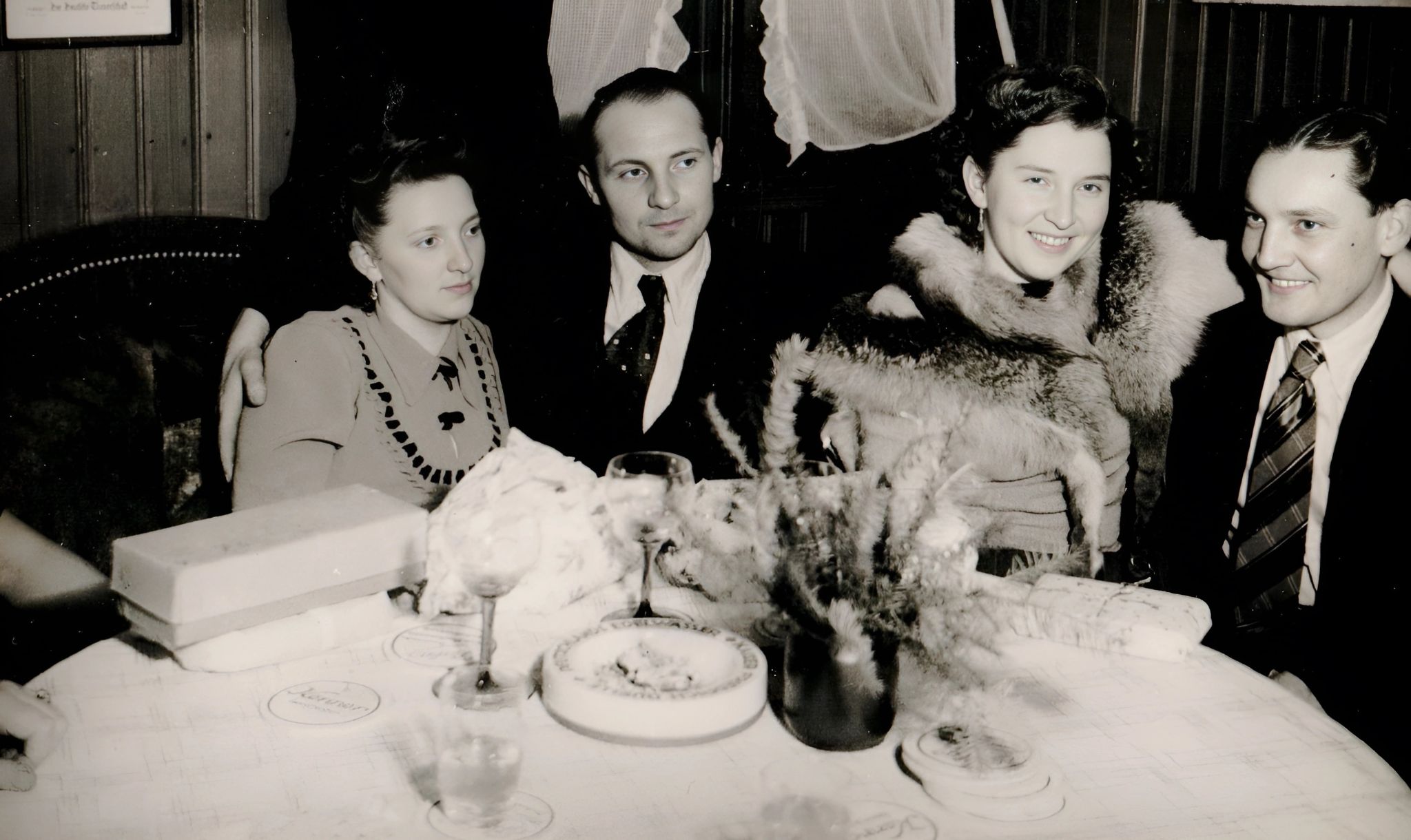 Nikolausfeier beim VdK Anfang der 1950er Jahre